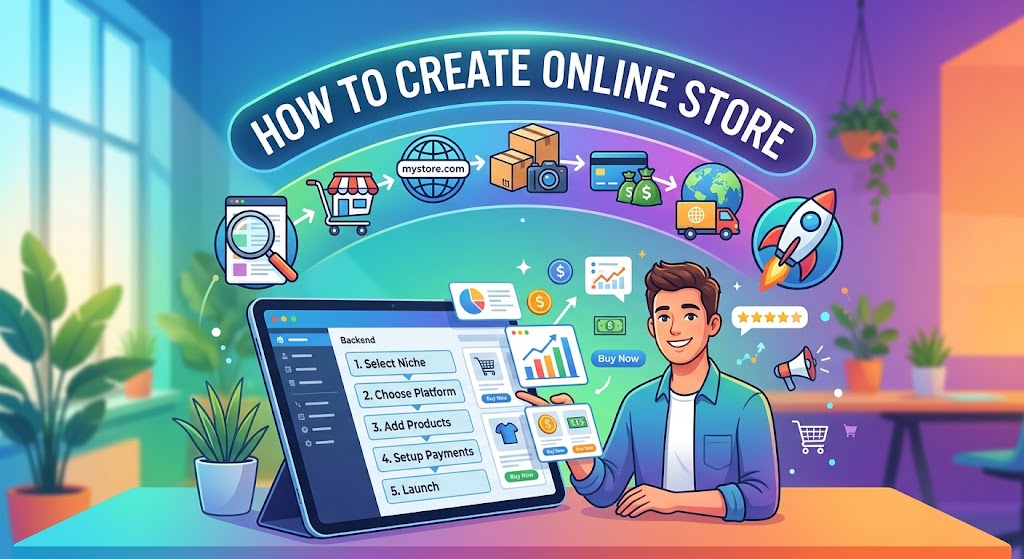 How to Create Online Store in 2026: A Step-by-Step Beginner’s Guide